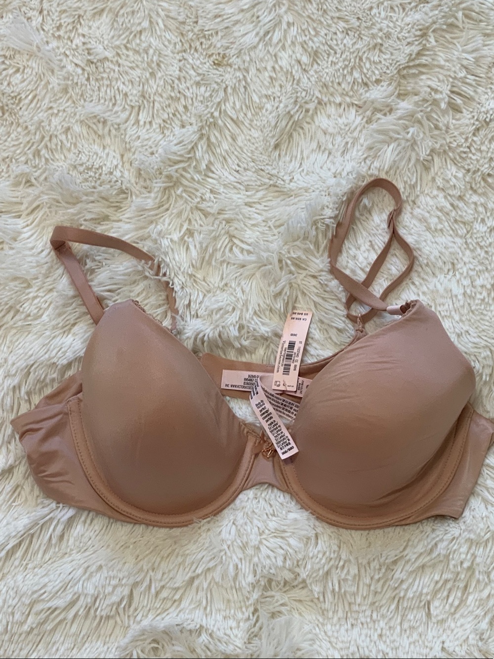 Victoriás Secret Everyday Smooth Molded T-Shirt Bra - Nude